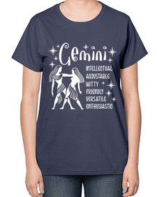 Gemini 221# - gemini-  Ladies T-Shirt