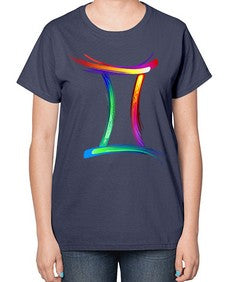 Gemini 222# - gemini-  Ladies T-Shirt