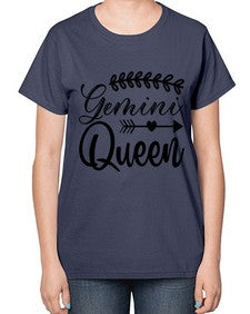 Gemini queen 232# - gemini-  Ladies T-Shirt