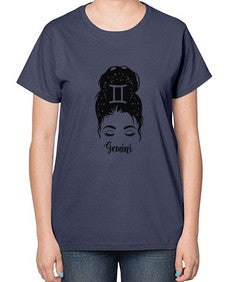 Gemini woman - gemini-  Ladies T-Shirt