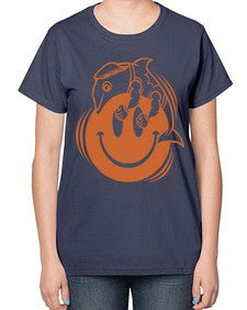 Give smile get hugs 131# - cartoon general-  Ladies T-Shirt