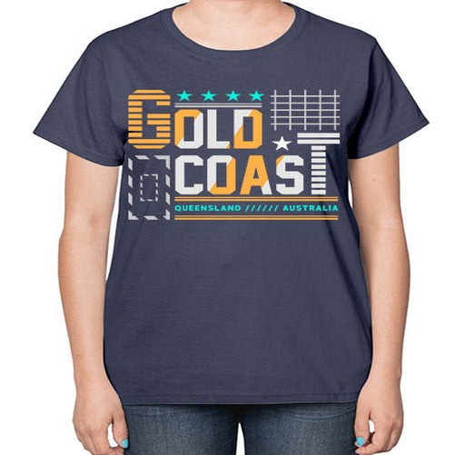 Gold Coast 778# - cities-  Ladies T-Shirt
