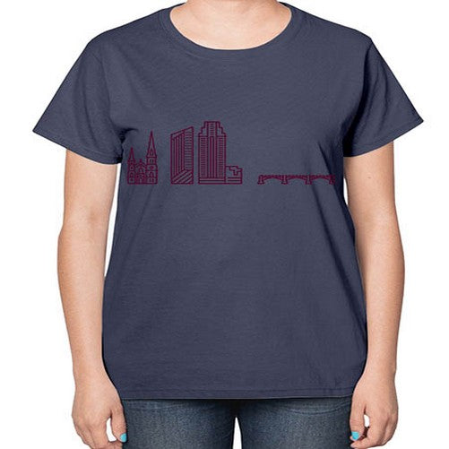 GrandRapids 780# - cities-  Ladies T-Shirt
