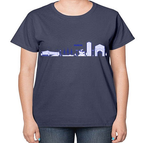 Halmstad 803# - cities-  Ladies T-Shirt