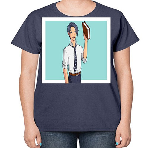 Happy teacher 185# - anime-  Ladies T-Shirt