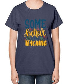 Holiday Teacher design Style 176# - teacher-  Ladies T-Shirt