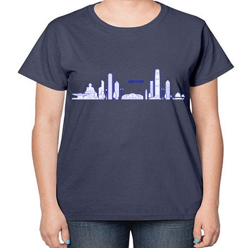 Hong Kong 899# - cities-  Ladies T-Shirt