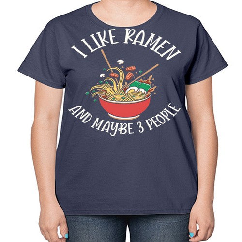 I Like Ramen Japanese Noodles 239# - anime-  Ladies T-Shirt