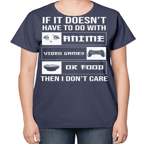 If It NotAnime Game Or Anime 246# - anime-  Ladies T-Shirt