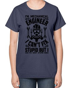 Im mechanical Style 979# - engineer-  Ladies T-Shirt