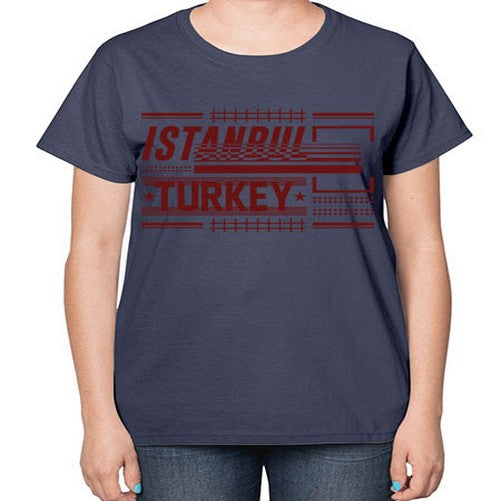 Istanbul 967# - cities-  Ladies T-Shirt