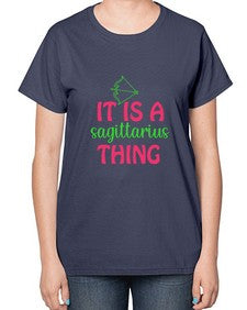 It is a sagittarius thing 257# - sagittarius-  Ladies T-Shirt