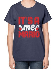 Its ame Mario 29# - video games-  Ladies T-Shirt