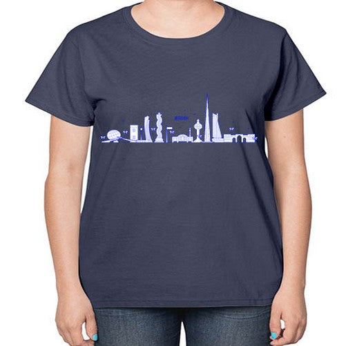 Jeddah 992# - cities-  Ladies T-Shirt