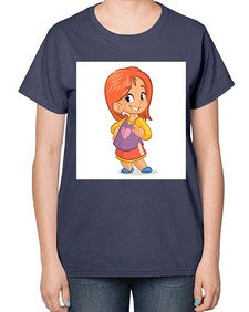 Kid 153# - cartoon general-  Ladies T-Shirt