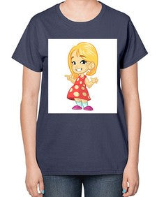 Kid 154# - cartoon general-  Ladies T-Shirt