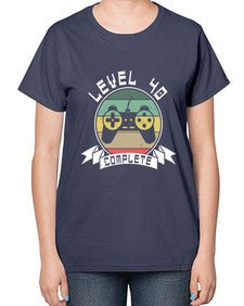 Level complete 26# - computer-  Ladies T-Shirt