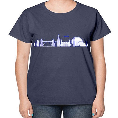 London 1160# - cities-  Ladies T-Shirt