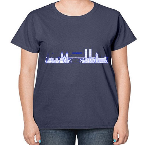 Luxembourg 1192# - cities-  Ladies T-Shirt