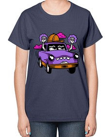 Mad driver 162# - cartoon general-  Ladies T-Shirt
