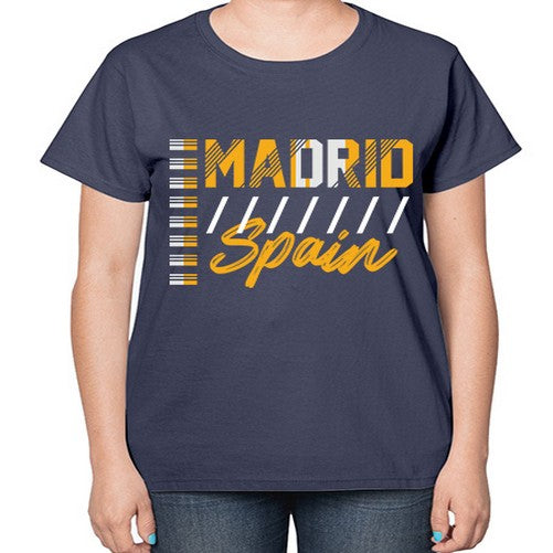 Madrid 1204# - cities-  Ladies T-Shirt