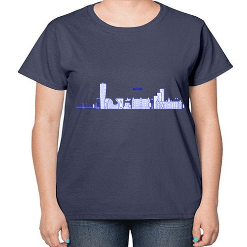 Malmo 1221# - cities-  Ladies T-Shirt