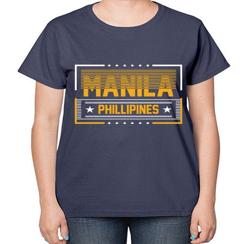 Manila 1233# - cities-  Ladies T-Shirt