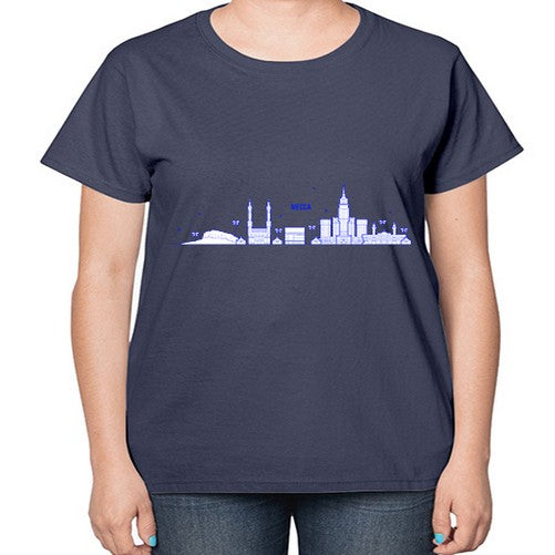 Mecca 1265# - cities-  Ladies T-Shirt