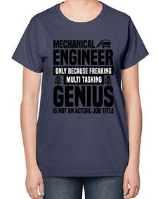 Mechanical engineer Style 1090# - engineer-  Ladies T-Shirt