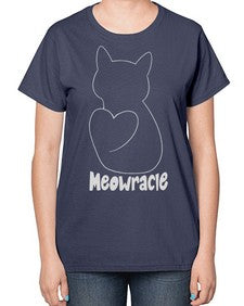 Meowracie - cats-  Ladies T-Shirt