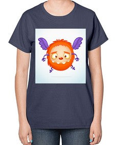 Monster 180# - cartoon general-  Ladies T-Shirt