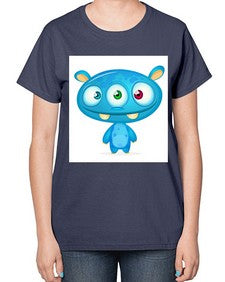 Monster 181# - cartoon general-  Ladies T-Shirt