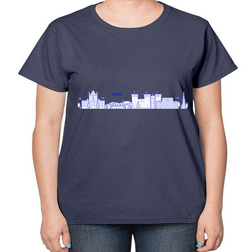 Naples 1413# - cities-  Ladies T-Shirt
