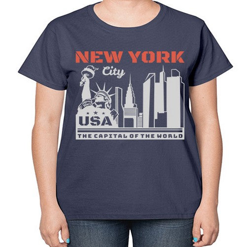 New York 1466# - cities-  Ladies T-Shirt