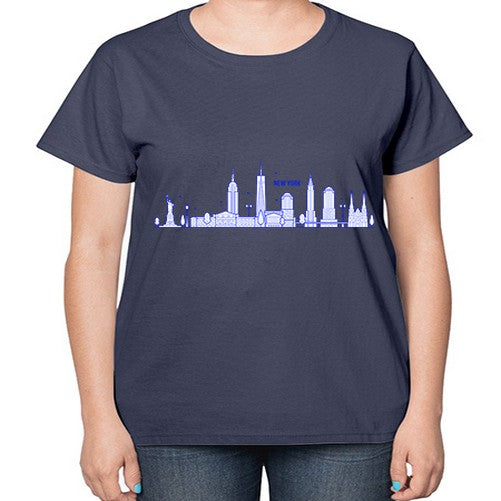 New York 1476# - cities-  Ladies T-Shirt