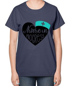 Nurse In Progress Style Style 1162# - nurse-  Ladies T-Shirt