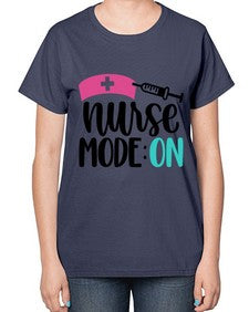 Nurse Mode ON Style Style 1181# - nurse-  Ladies T-Shirt