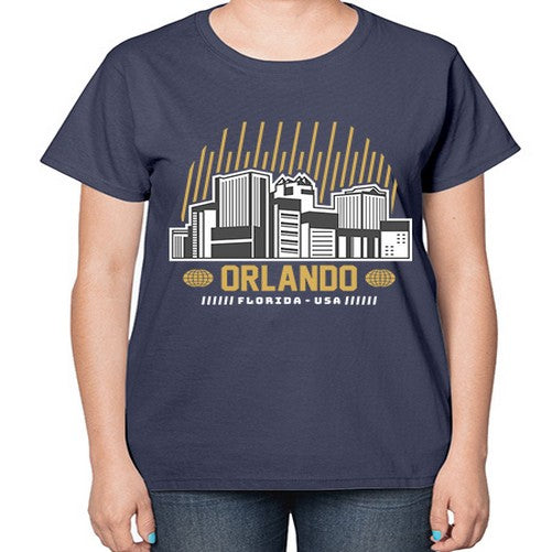 Orlando 1541# - cities-  Ladies T-Shirt