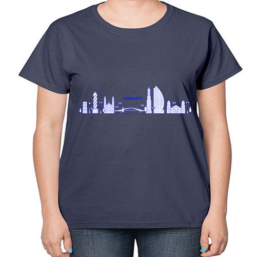 Panama 1570# - cities-  Ladies T-Shirt