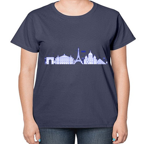 Paris 1581# - cities-  Ladies T-Shirt