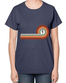 Retro ballet evolution for ballerinas ballet 179# - ballet-  Ladies T-Shirt
