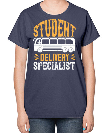 STUDENT DELIVERY SPECIALIST Style 1427# - Bus Driver-  Ladies T-Shirt
