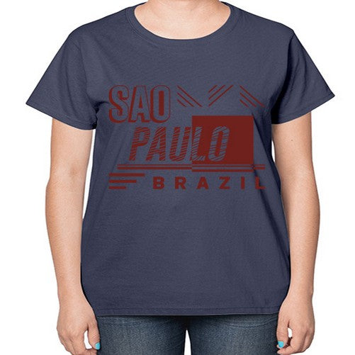 Sao Paulo 1798# - cities-  Ladies T-Shirt