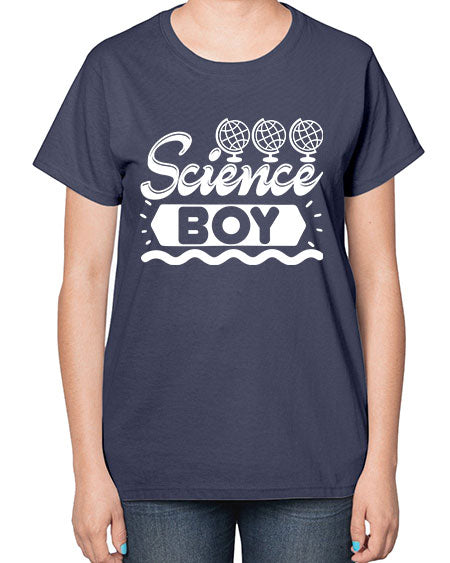 Science Boy 137# - general science-  Ladies T-Shirt