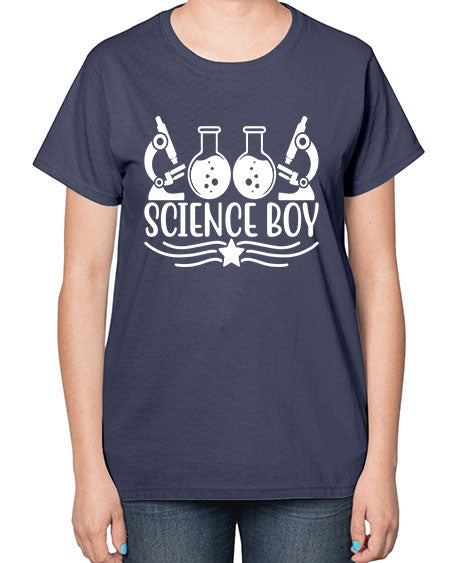 Science Boy 138# - general science-  Ladies T-Shirt