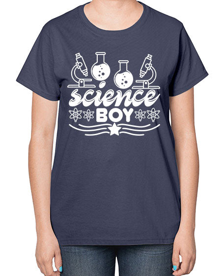 Science Boy 141# - general science-  Ladies T-Shirt