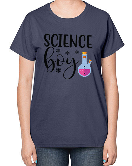 Science Boy 142# - general science-  Ladies T-Shirt