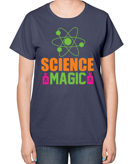 Science Magic 68# - general science-  Ladies T-Shirt