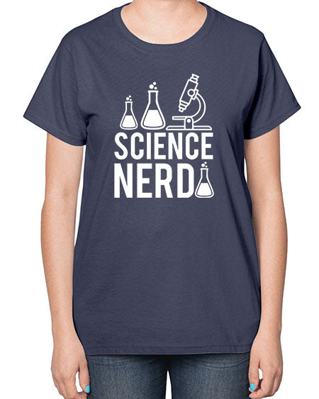 Science Nerd 61# - general science-  Ladies T-Shirt