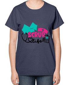 Scrub Life Style Style 1384# - nurse-  Ladies T-Shirt